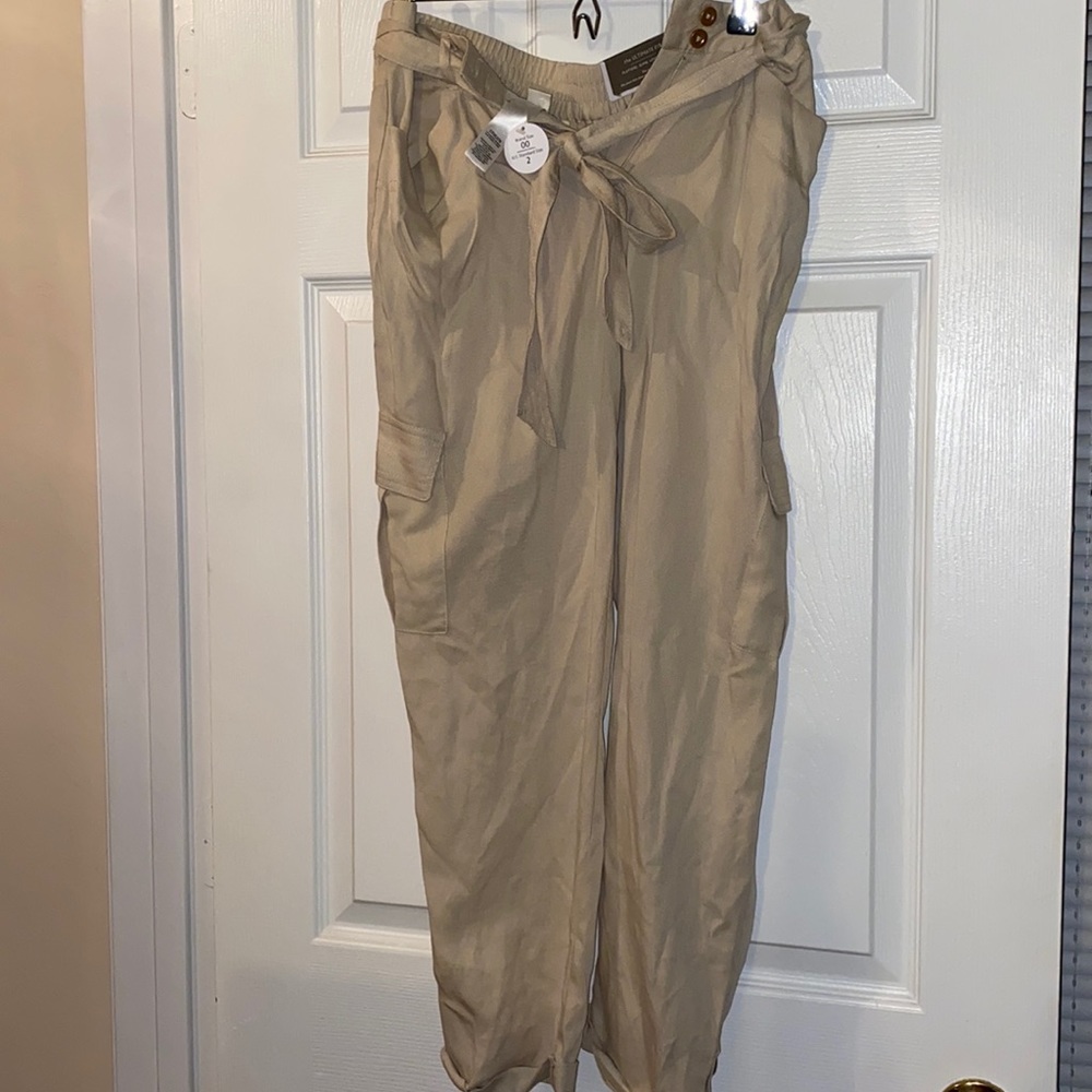 Chico’ Linen ankle pants